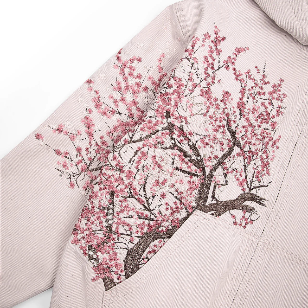 Blossom Drift Oversized Hoodie