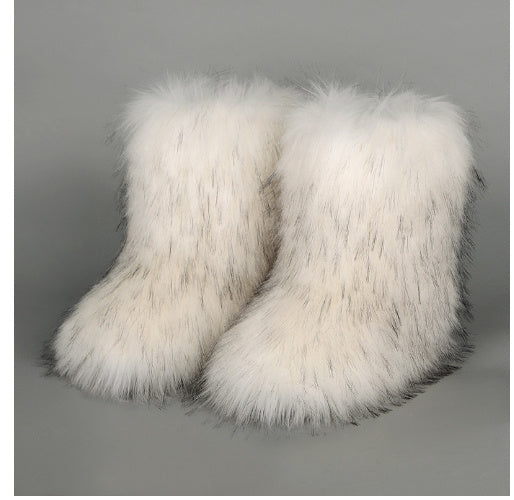 Arctic Luxe Faux Fur Boots
