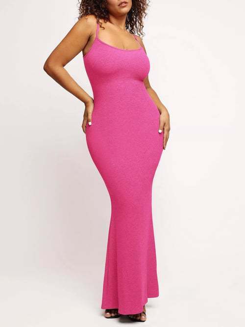 Shapewear Slim Fitting Long Dress