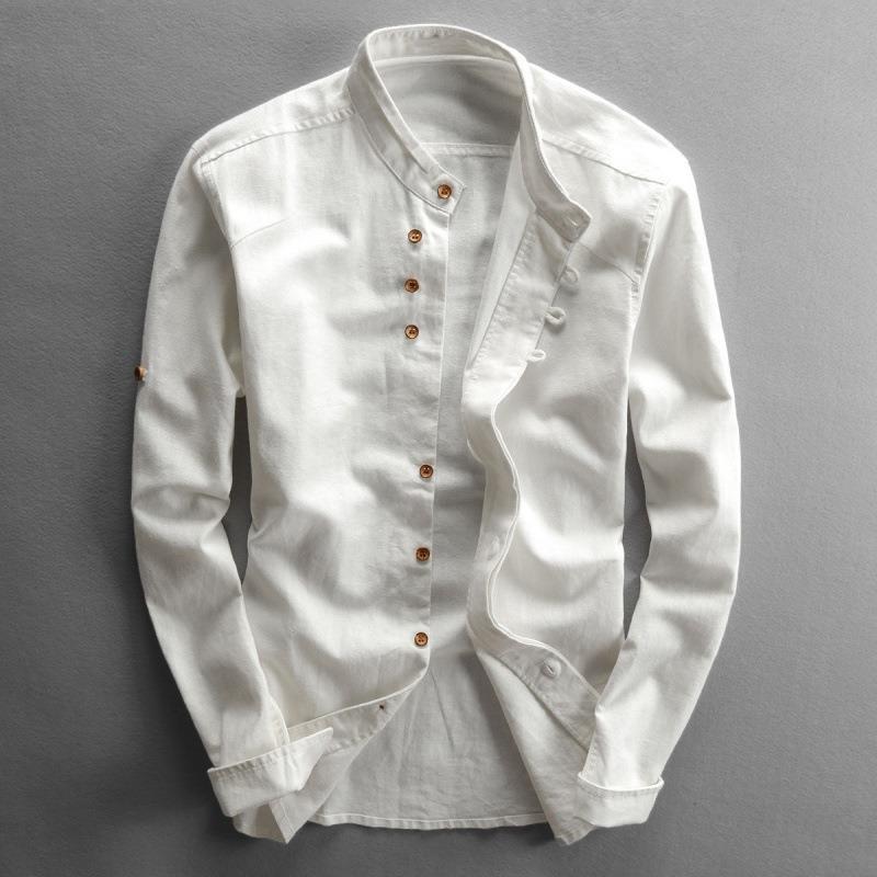 Arden™ Retro Linen Slim Shirt
