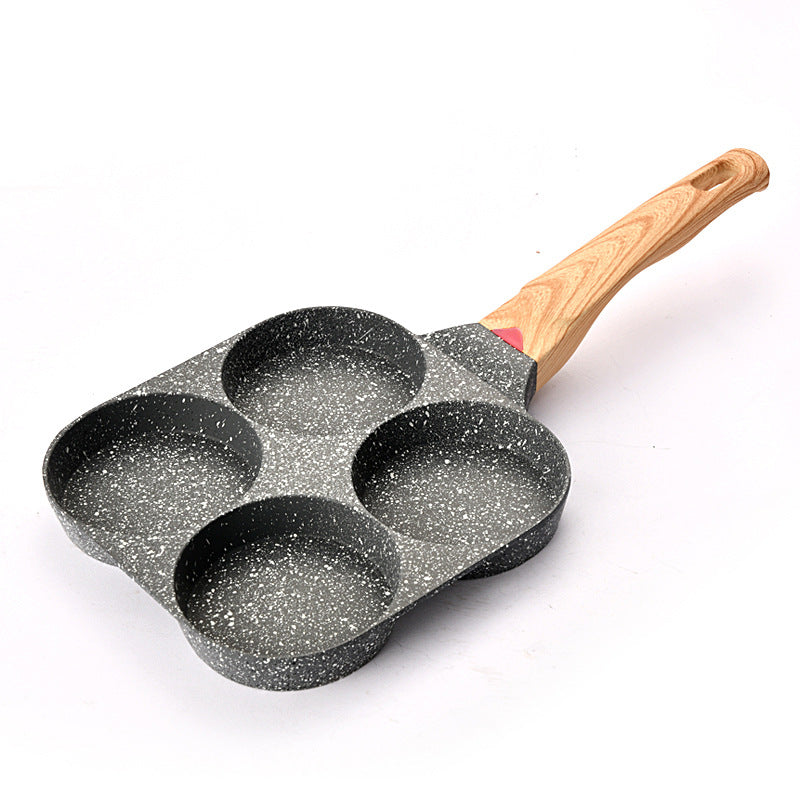 Poêle à frire pour petit-déjeuner antiadhésive à 4 trous QuadChef™
