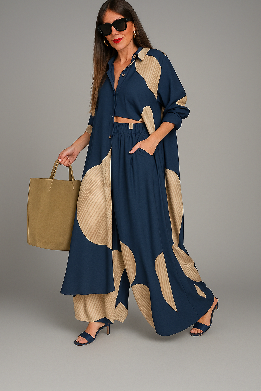 Jetset Muse Printed Lounge Set