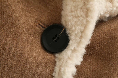 CozyLuxe™ Shearling Suede Coat