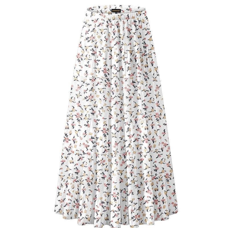 Whimsy Bloom Maxi Skirt