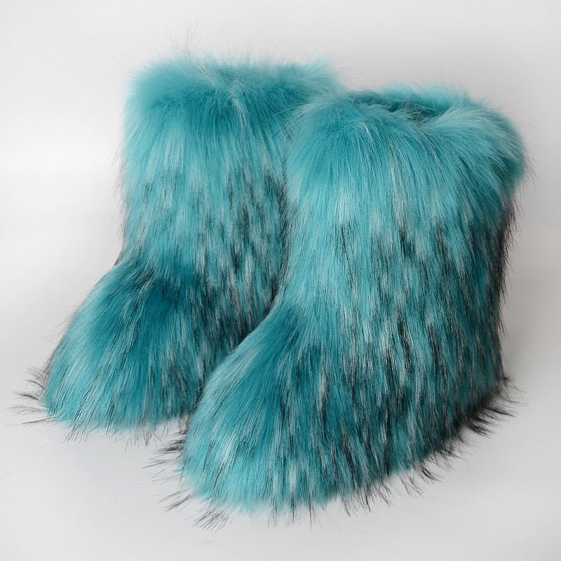Arctic Luxe Faux Fur Boots