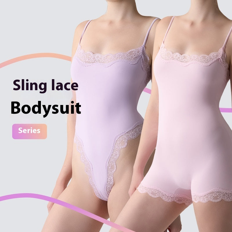 Blush Muse Lace Bodysuit