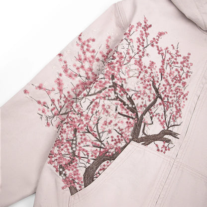 Blossom Drift Oversized Hoodie
