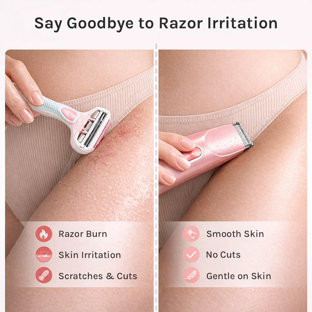 Rasoir de précision SilkGlide™ 2-en-1