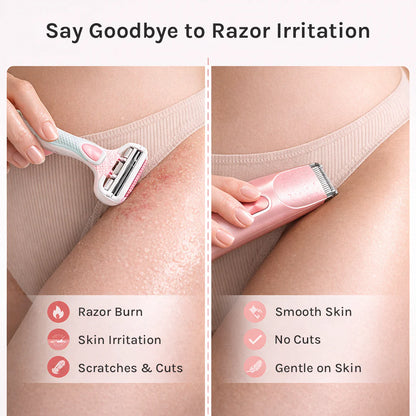 Rasoir de précision SilkGlide™ 2-en-1