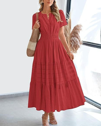Rosalie™ Pleated Maxi Dress