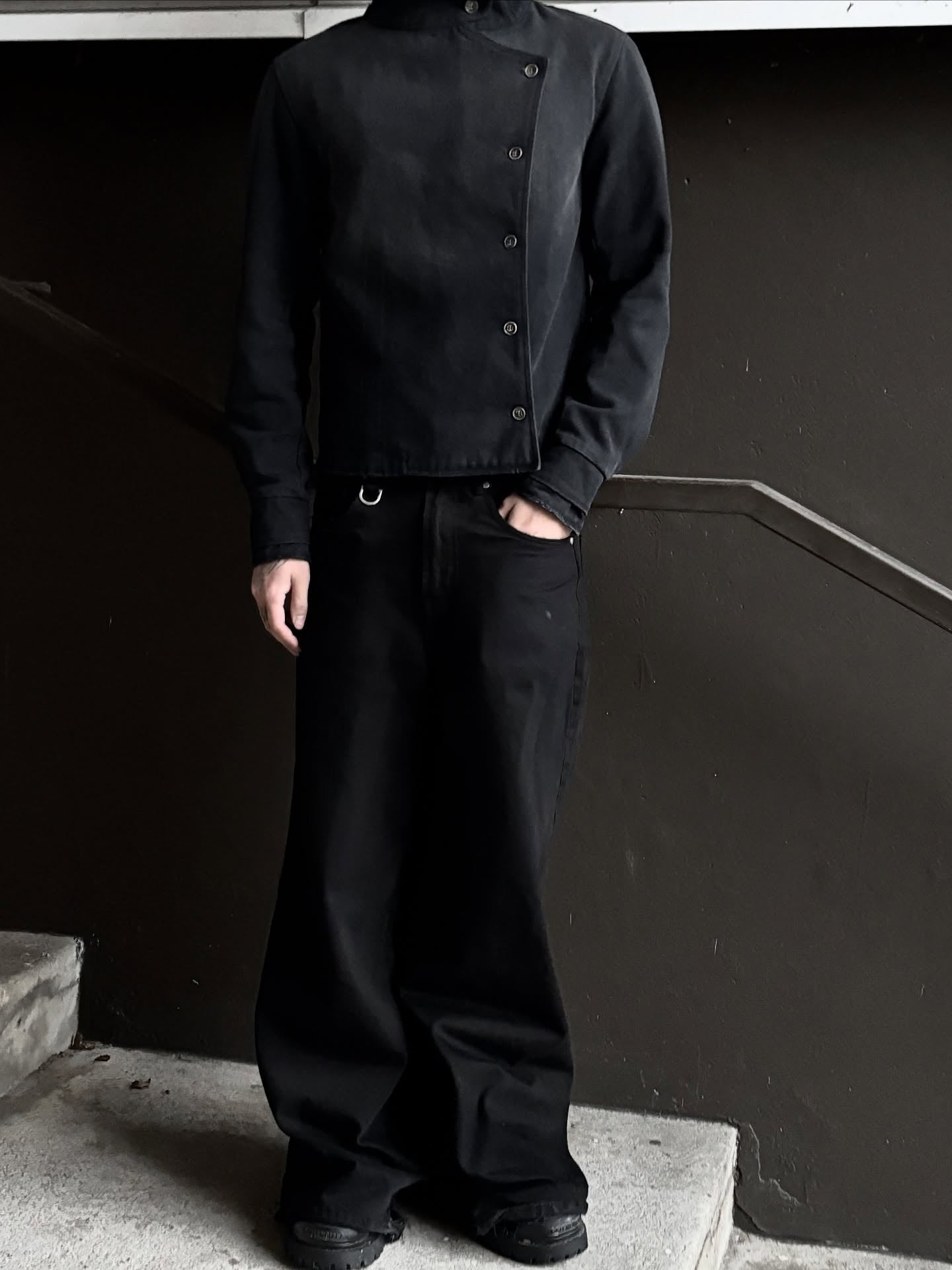 Veste asymétrique Obsidian Edge
