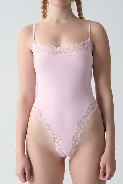 Blush Muse Lace Bodysuit