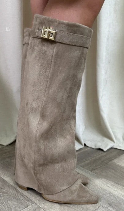 Runway Flair Wide Leg Boots