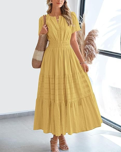 Rosalie™ Pleated Maxi Dress