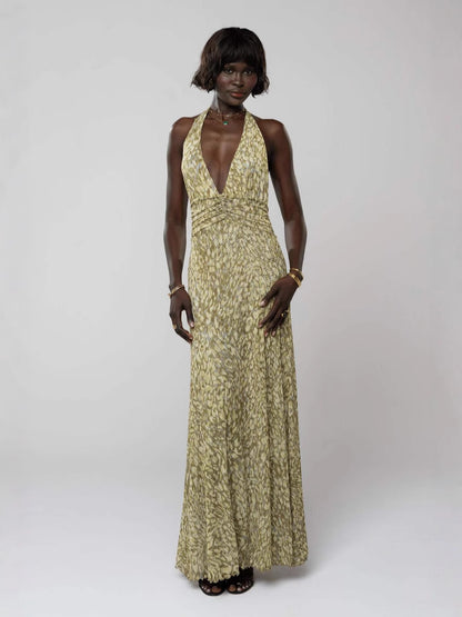 Veda Eclipse Halter Maxi