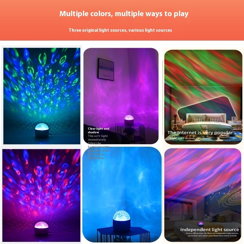 AuroraGlow™ Ripple Light Projector
