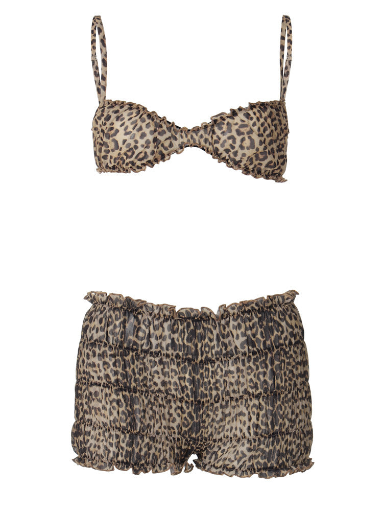 Savage Muse™ Lace Ruffle Two-Piece Set