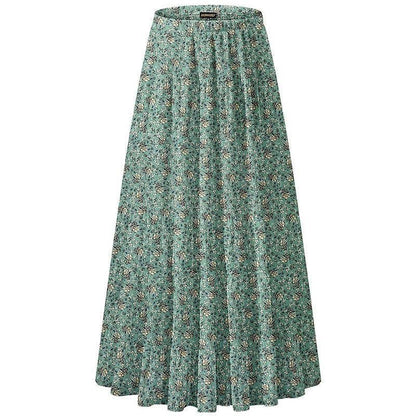 Whimsy Bloom Maxi Skirt