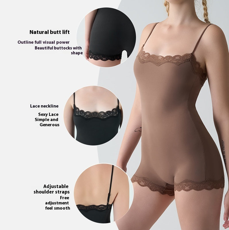 Blush Muse Lace Bodysuit