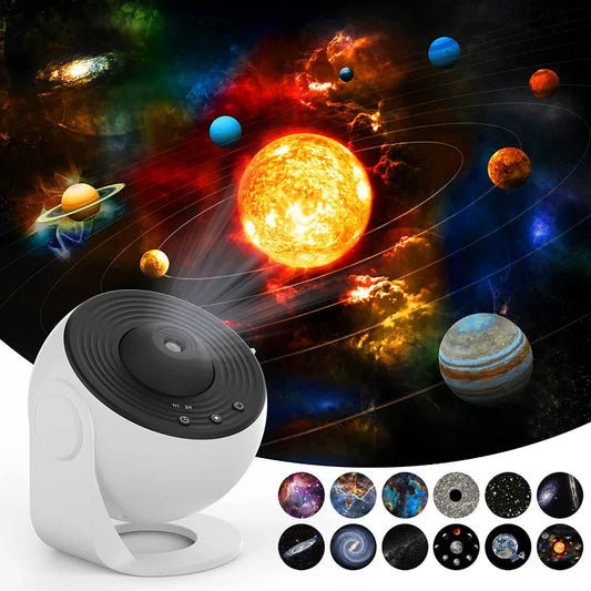 LunaDream™ 360° Galaxy Projector & Planetarium Lamp
