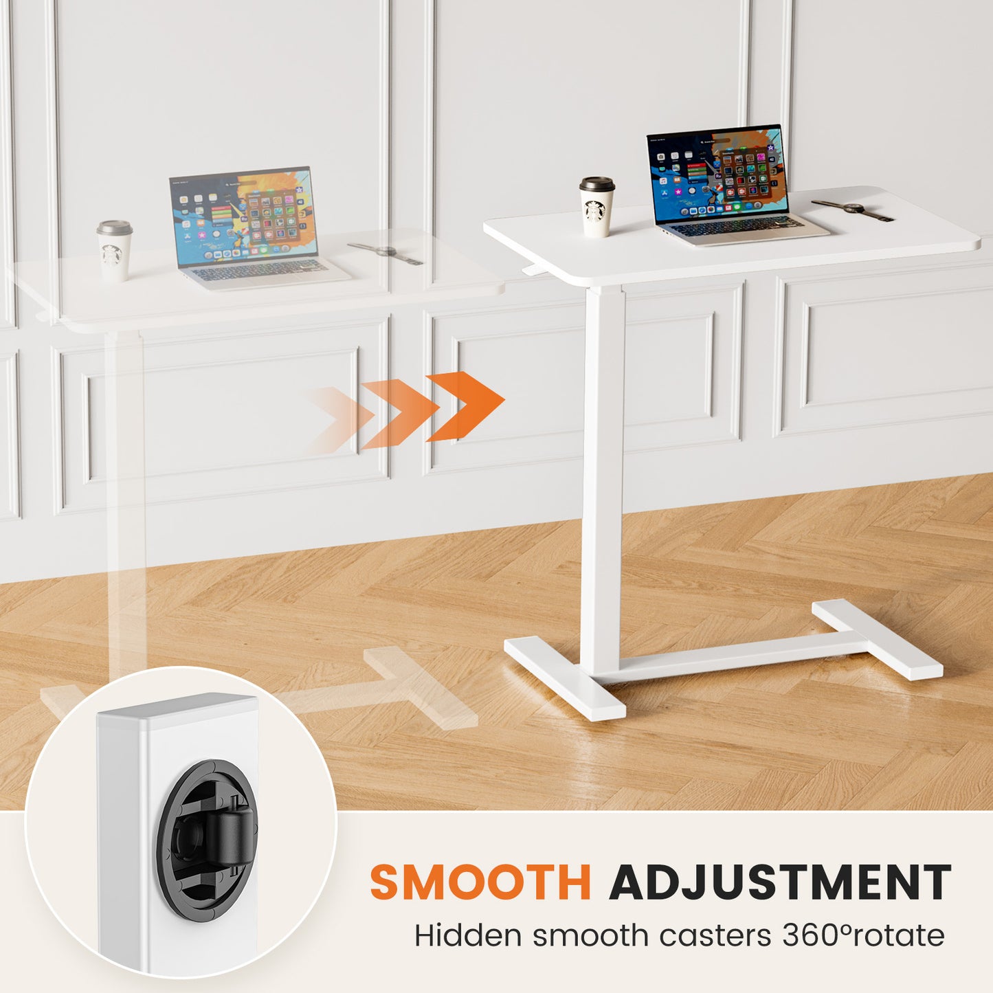 FlexiWork™ Adjustable Mobile Desk