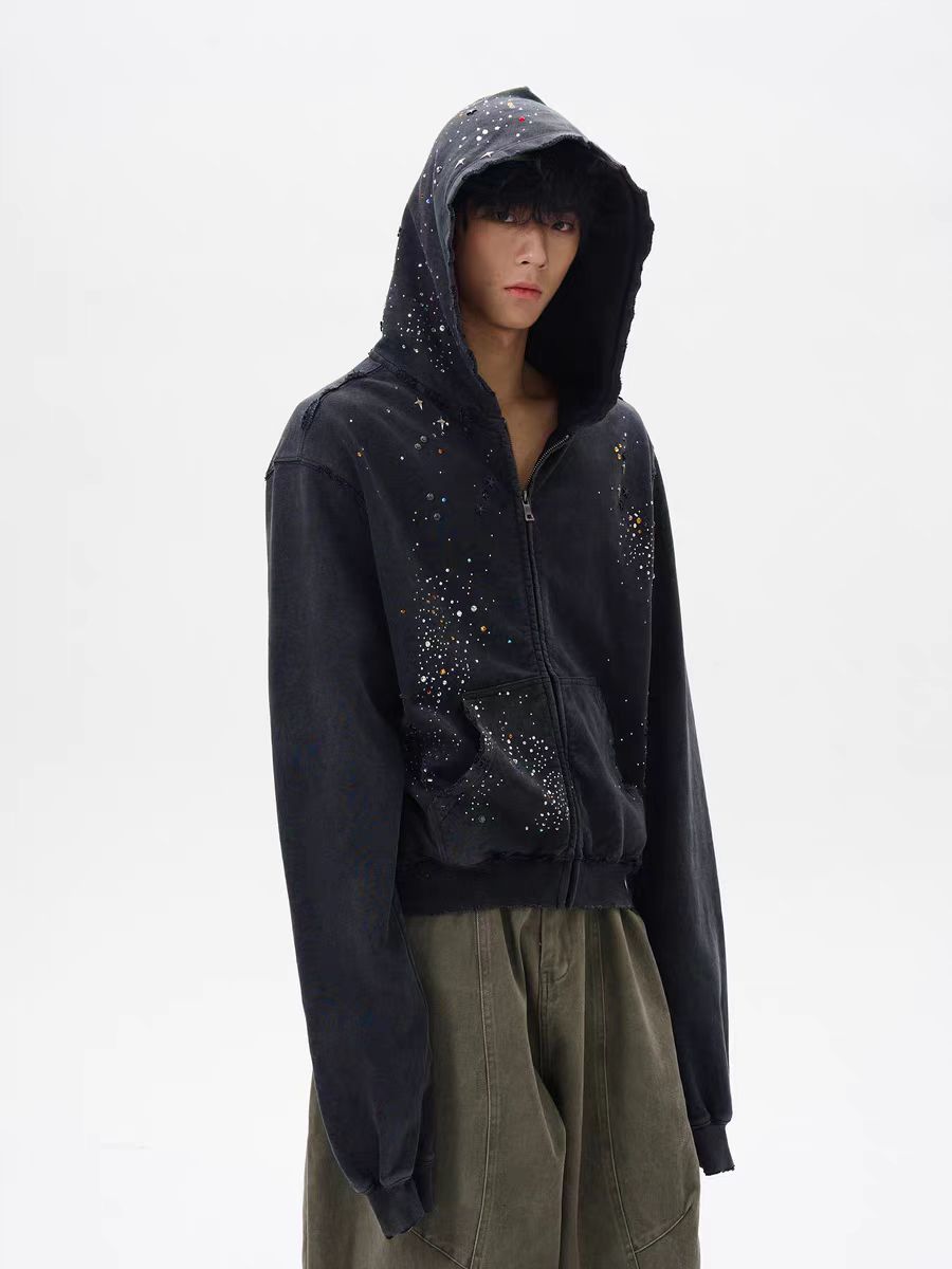 Sweat à capuche zippé Nightfall Spark