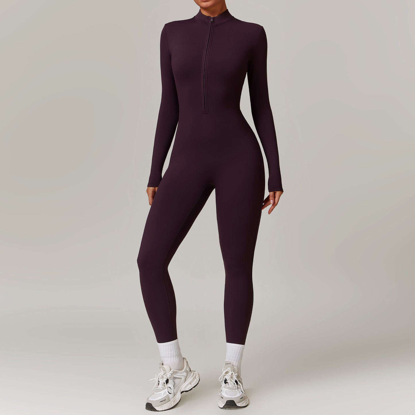 NovaSculpt™ Zip-Up Jumpsuit