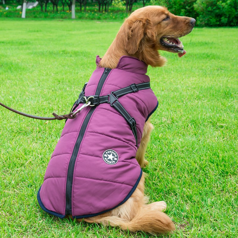 Manteau à capuche d'hiver PawFleece™