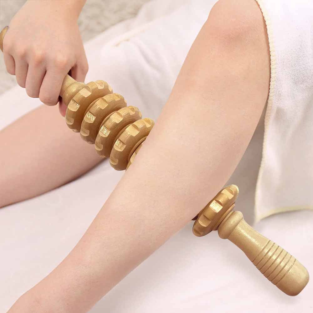 SculptWood™ Ensemble de massage lymphatique et anti-cellulite de 6 pièces