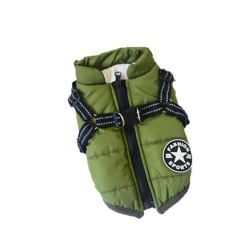 Manteau à capuche d'hiver PawFleece™
