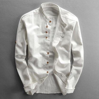 Arden™ Retro Linen Slim Shirt