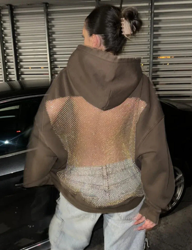 Sweat à capuche Starluxe™ Crystal Star