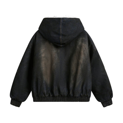 FrostRogue Distressed Denim Jacket