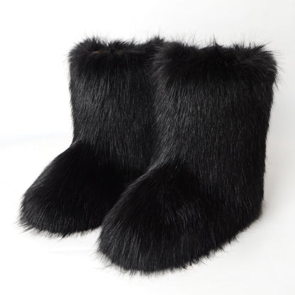 Arctic Luxe Faux Fur Boots