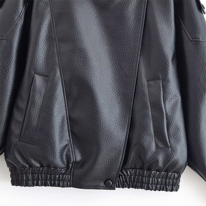 Veste en cuir Midnight Rider