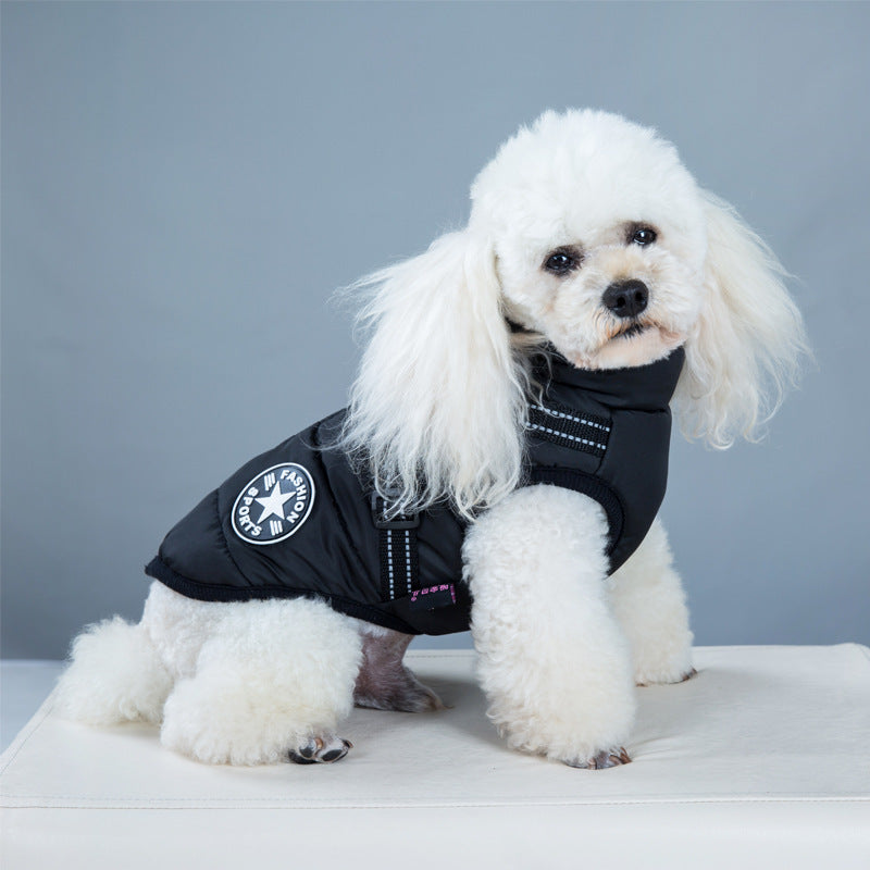 Manteau à capuche d'hiver PawFleece™