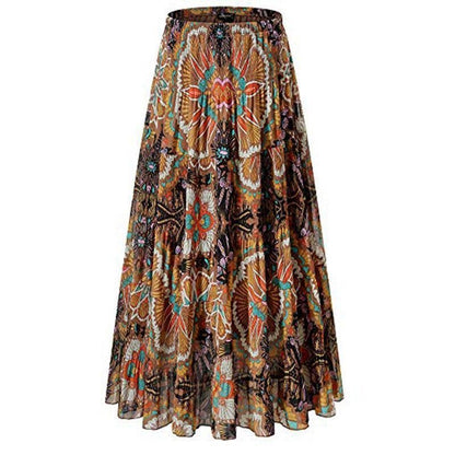 Whimsy Bloom Maxi Skirt