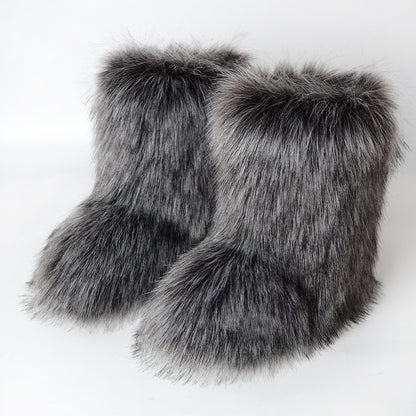 Arctic Luxe Faux Fur Boots