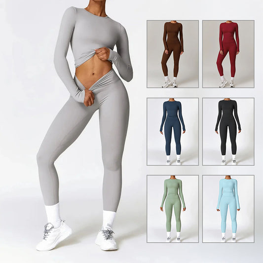 Veda Elegance- Long Sleeve & Leggings Set