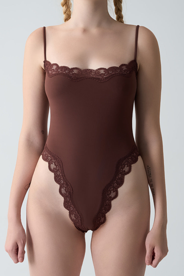 Blush Muse Lace Bodysuit