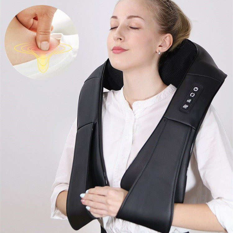 Masseur Chauffant pour Cou & Épaules RelaxaLux™ + Sac Tote de Luxe GRATUIT