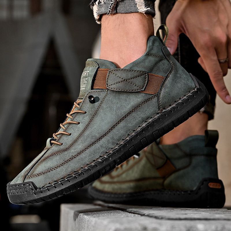 TrailForge Mid-Top Casual Boots
