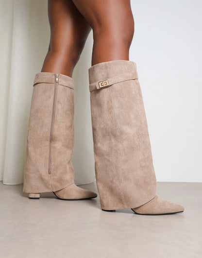 Runway Flair Wide Leg Boots
