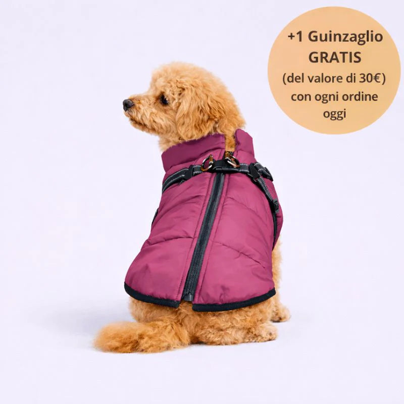 Manteau à capuche d'hiver PawFleece™