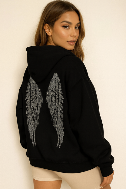 CelestialWings™ Oversized Hoodie