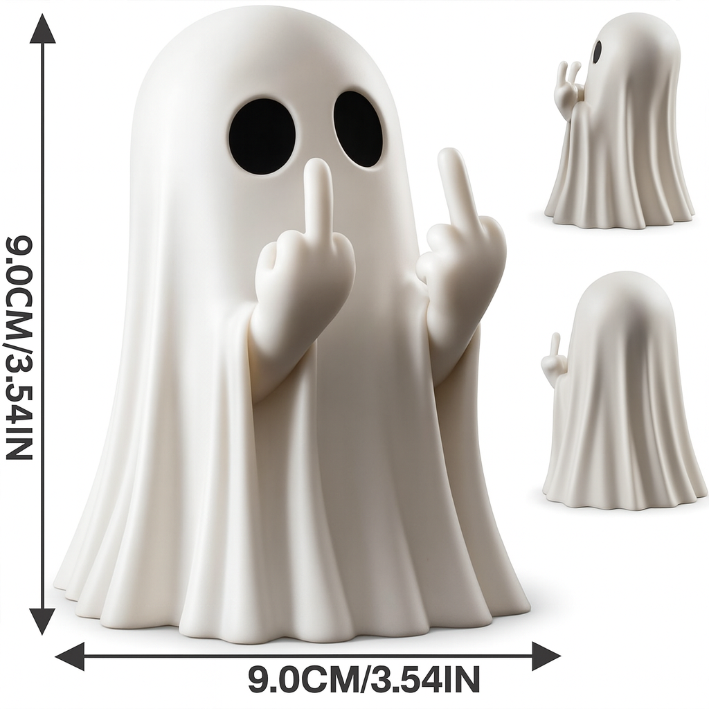 Handmade Halloween Ghost Ornament – Limited Edition