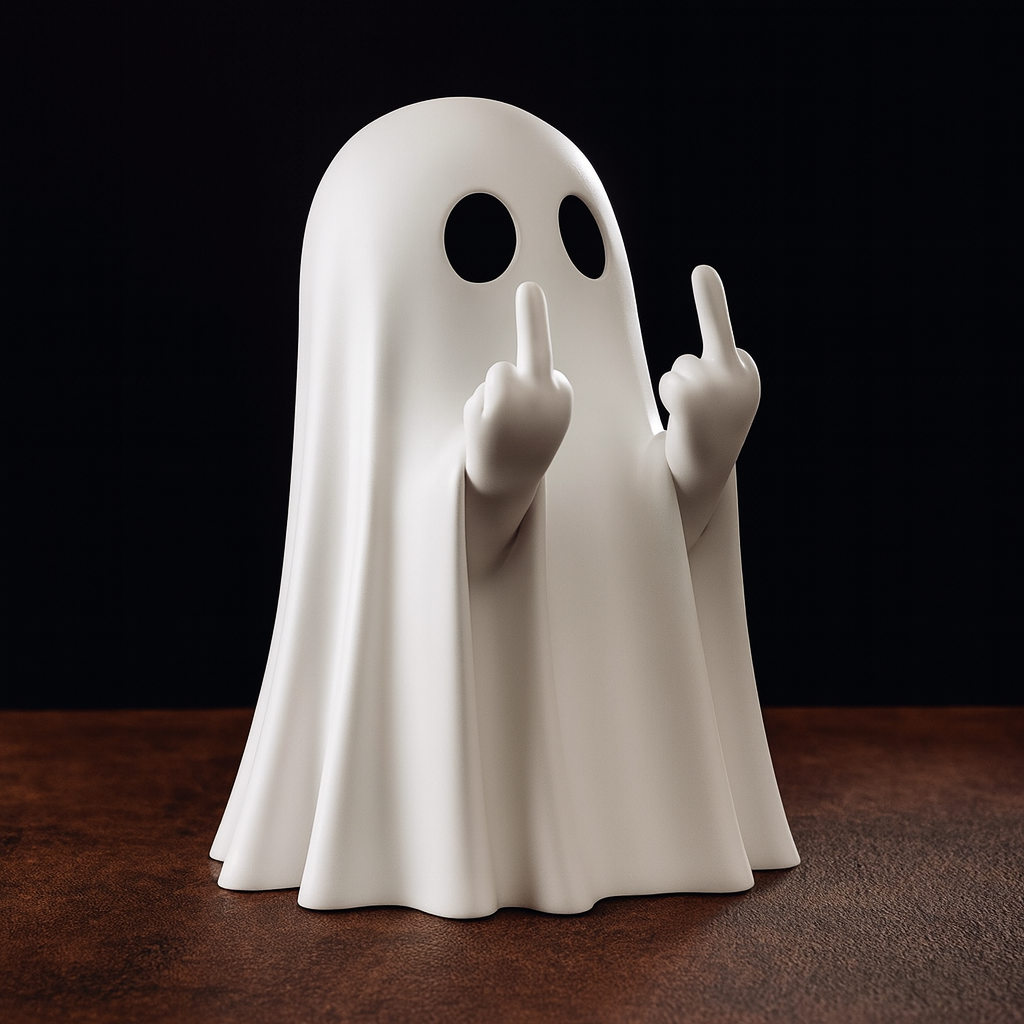 Handmade Halloween Ghost Ornament – Limited Edition