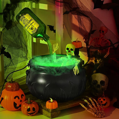 Wizard’s Cauldron Magic Halloween Decoration