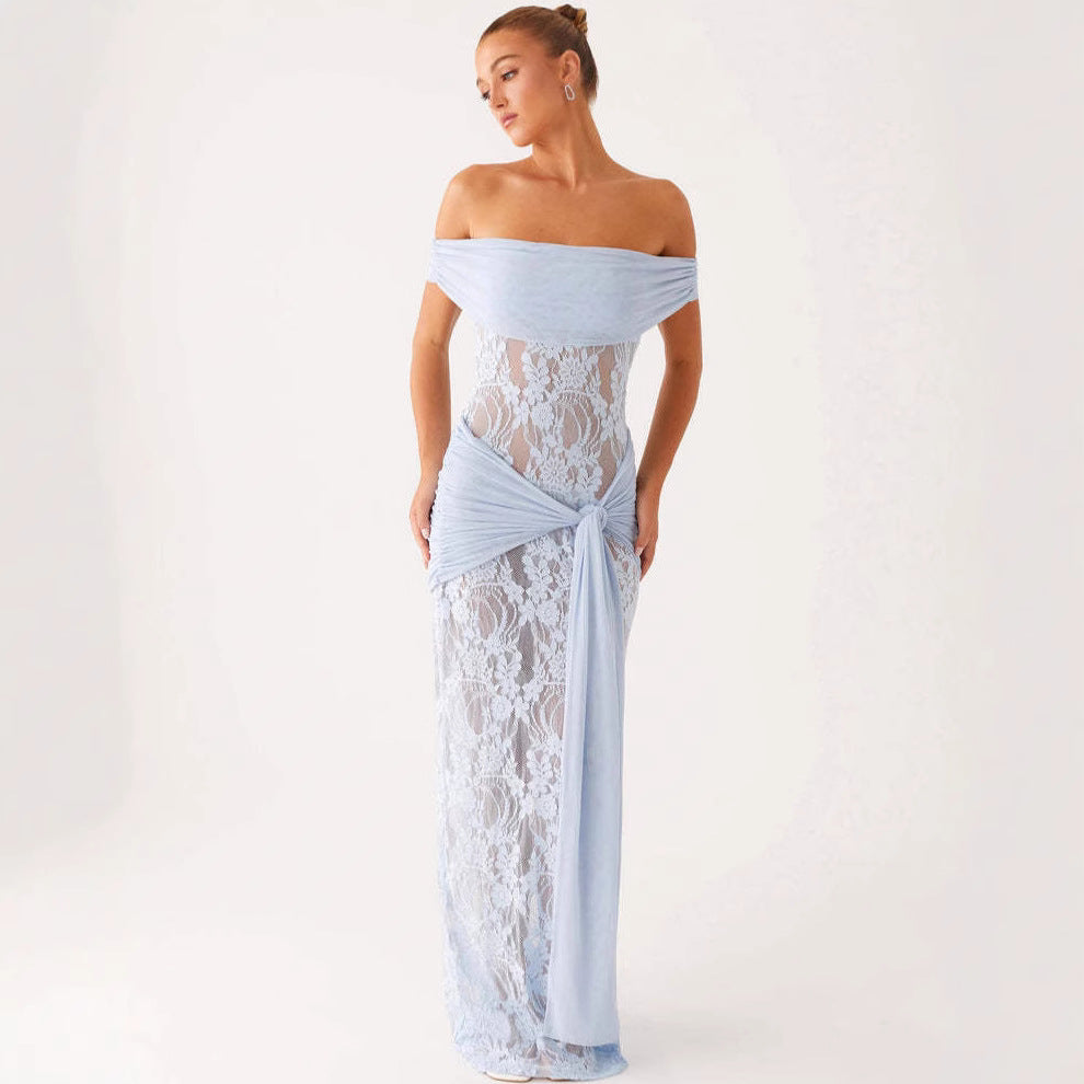 Celeste Lace Cutout Gown ✨