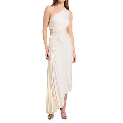 Luna Luxe One-Shoulder Midi